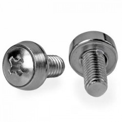 StarTech.com M6 Mounting Screws - 100 Pack