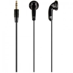 VERBATIM EARBUD HEADPHONE - BLACK