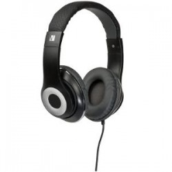 VERBATIM OVER-EAR CLASSIC AUDIO HEADPHONES - BLAC