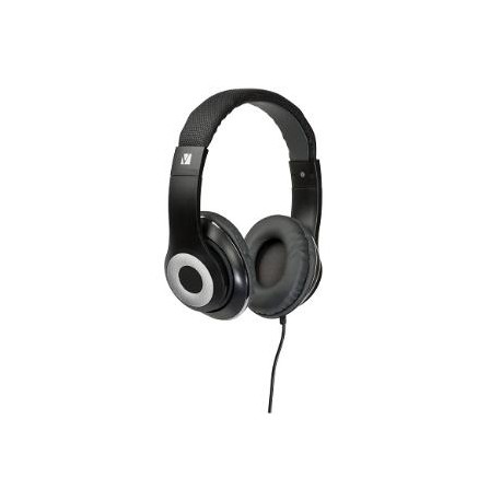 VERBATIM OVER-EAR CLASSIC AUDIO HEADPHONES - BLAC