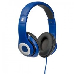 VERBATIM OVER-EAR CLASSIC AUDIO HEADPHONES - BLUE