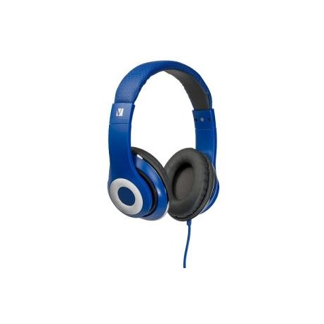 VERBATIM OVER-EAR CLASSIC AUDIO HEADPHONES - BLUE