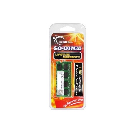 G.SKILL 8GB DDR3L 1600MHZ 1.35V LOW VLTG SO-DIMM