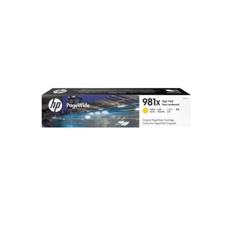 HP 981X HIGH YIELD YELLOW PAGEWIDE CRTG