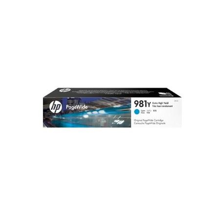 HP 981Y EXTRA HIGH YIELD CYAN PAGEWIDE