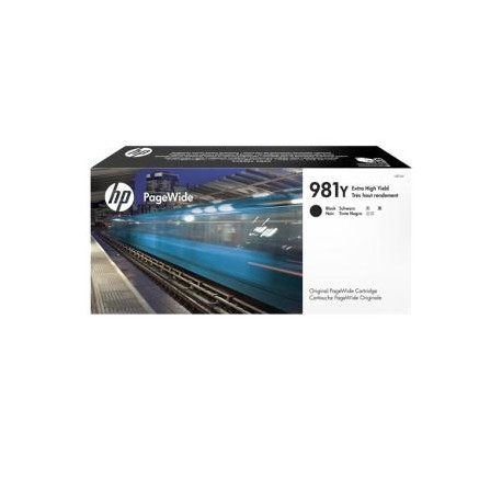 HP 981Y EXTRA HIGH YIELD BLACK PAGEWIDE