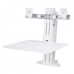 ERGOTRON WORKFIT-SR DUAL MONITOR (WHITE)