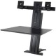 ERGOTRON WORKFIT-SR DUAL MONITOR (BLACK)