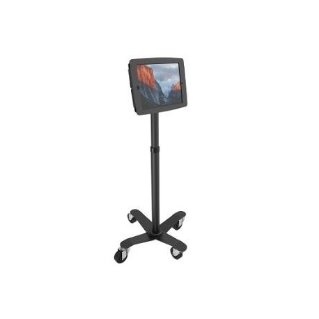 COMPULOCKS RISE FREEDOM-ROLLING FLOOR POLE STAND BK