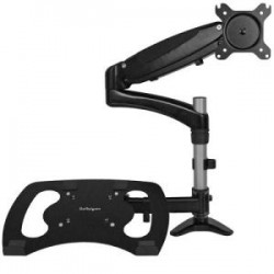 StarTech.com SINGLE-MONITOR ARM WITH LAPTOP STAND