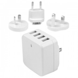 StarTech.com 4-Port USB Wall Charger 34W / 6.8A