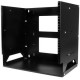 StarTech.com 8U WALL-MOUNT SERVER RACK WITH SHELF