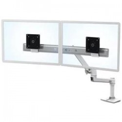 ERGOTRON LX Dual Direct Desk Mount Arm White