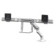 ERGOTRON HX DESK DUAL MONITOR ARM POLISHED