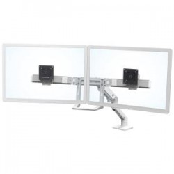 ERGOTRON HX DESK DUAL MONITOR ARM WHITE