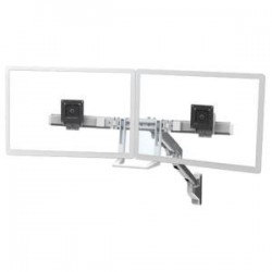 ERGOTRON HX WALL DUAL MONITOR ARM POLISHED