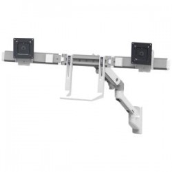 ERGOTRON HX WALL DUAL MONITOR ARM WHITE