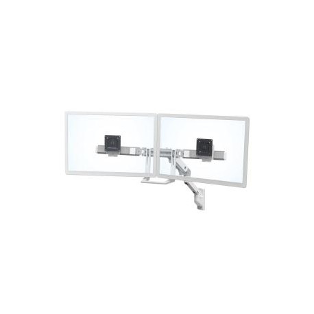 ERGOTRON HX WALL DUAL MONITOR ARM SILVER METALLIC