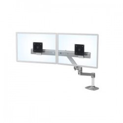 ERGOTRON LX DESK DUAL DIRECT ARM POLISHED