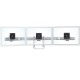 ERGOTRON HX TRIPLE MONITOR BOW KIT POLISHED