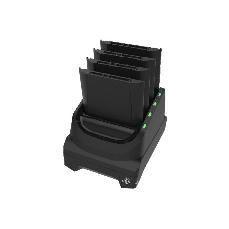 ZEBRA TC51/56 4-SLOT BATTERY CHARGER CHARGES