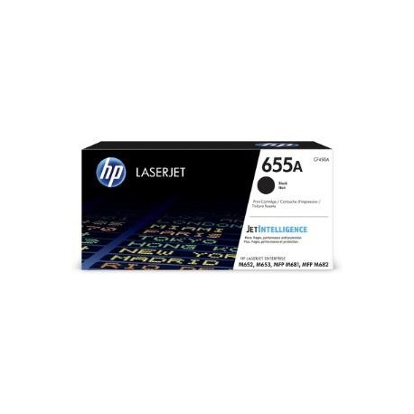 HP 655A Black LaserJet Toner Cartridge