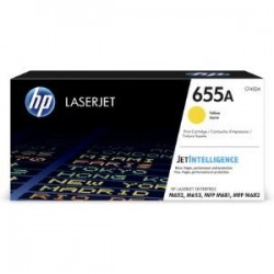 HP 655A Yellow LaserJet Toner Cartridge