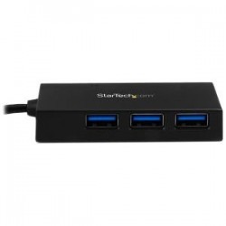 StarTech.com 4 Port USB C Hub - C to A - Power Adapt