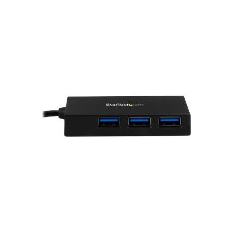 StarTech.com 4 Port USB C Hub - C to A - Power Adapt