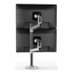 ERGOTRON LX Dual Stacking Arm Tall Pole Black Acc
