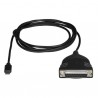 StarTech.com USB C to Parallel Printer Cable
