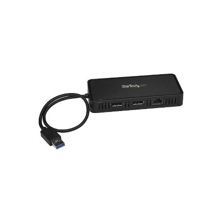 StarTech.com USB to Dual DisplayPort Mini Dock - 4K