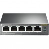 TP-LINK 5-Port 10/100Mbps Desktop Switch with 4-