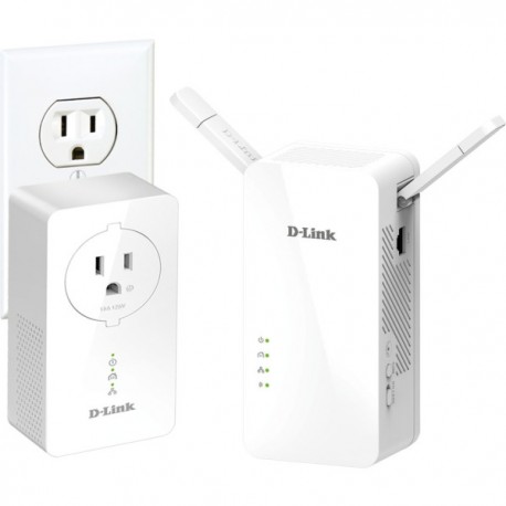 D-LINK PwLineWless AC1200 Gbit S Kit DHP-W611AV