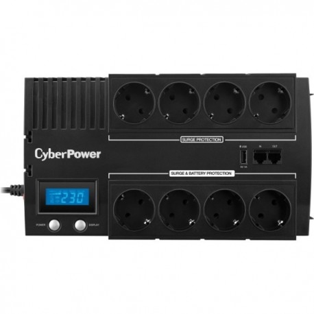CyberPower BRIC-LCD 700VA / 390W UPS 2 YRS WTY
