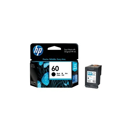 HP 60 BLACK INK CARTRIDGE