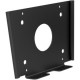 COMPULOCKS WALL MOUNT BRACKET W/CABLE MGMT BLACK