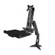 StarTech.com Monitor Arm Height Adjustable Sit Stand