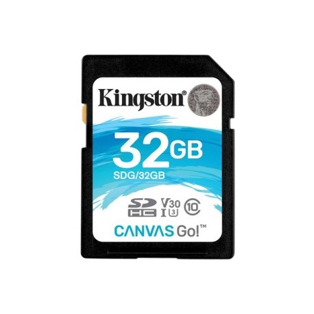 KINGSTON 32GB SDHC CANVAS GO 90R/45W