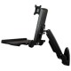 StarTech.com Sit Stand Desk - Wall Mount One Monitor