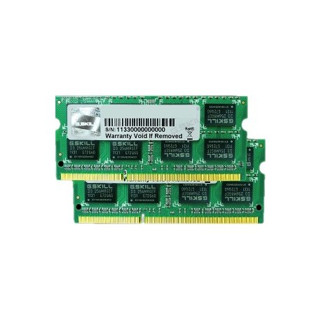 G.SKILL 16G KIT (2X 8G) DDR3 1600MHZ SO-DIMM