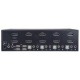 StarTech.com KVM Switch 4 port Dual DisplayPort 4K60