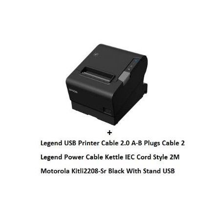 EPSON TM-T88VI USB + LI2208 USB + CABLES