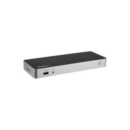 StarTech.com DUAL MONITOR USB C DOCK - 60W PD - SD