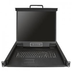 StarTech.com KVM Console Server Rack 19in Single Port