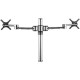 ATDEC DUAL MONITOR DESK MOUNT
