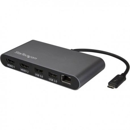 StarTech.com Dock - Mini Thunderbolt 3 - Dual 4K HDMI