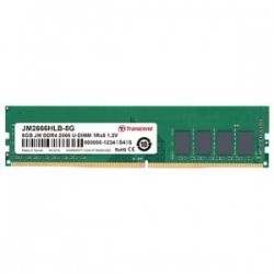 TRANSCEND 8GB JM DDR4 2666 U-DIMM 1RX8 1GX8 CL19