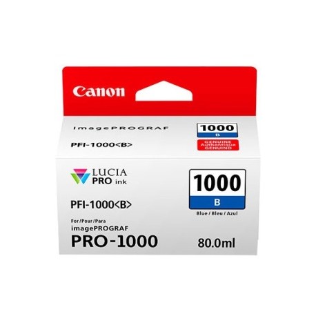 CANON PFI1000B BLUE INK TANK