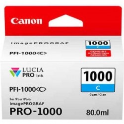 CANON PFI1000C CYAN INK TANK